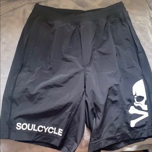 lululemon x soulcycle pace breaker shorts